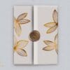 Elegant Lilies foil pressed vellum jacket
